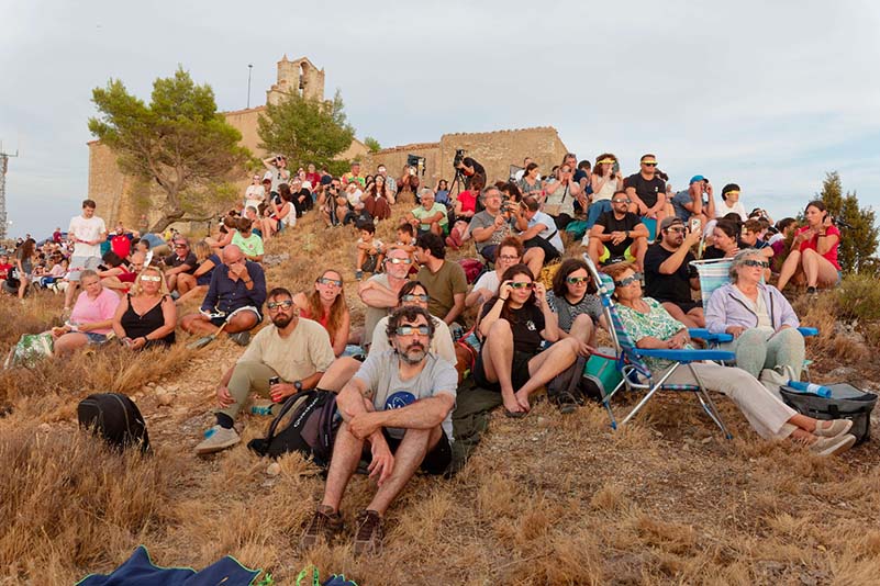 Eclispsi solar en Benassal (1)
